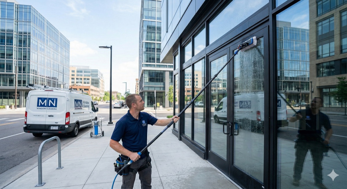 MN Window Cleaning project in the Twin Cities