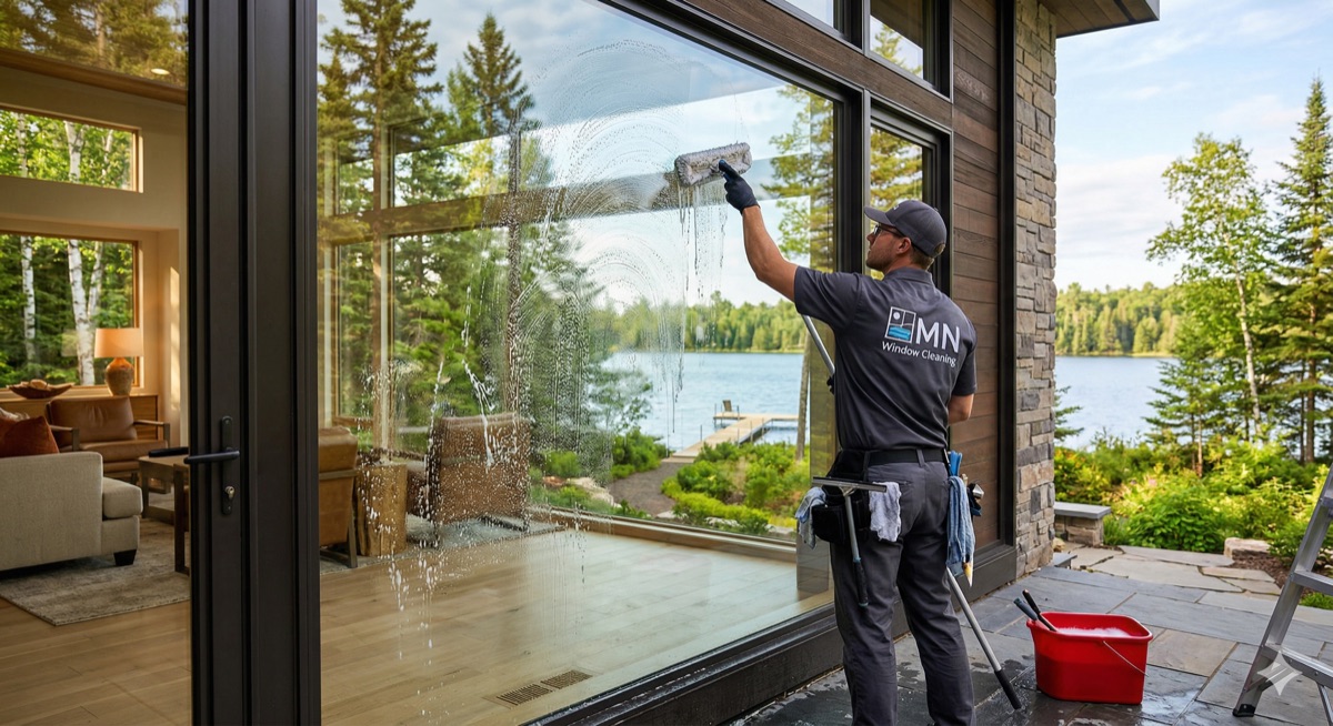 MN Window Cleaning project in the Twin Cities