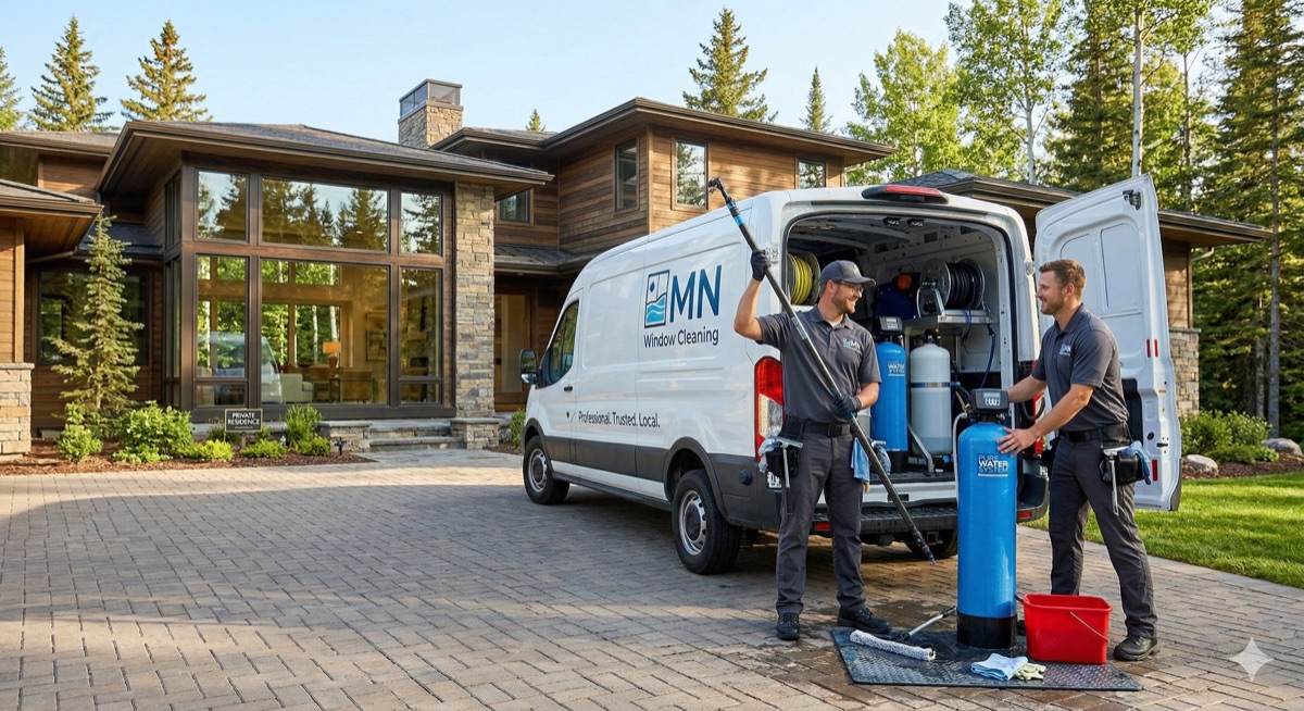 MN Window Cleaning project in the Twin Cities