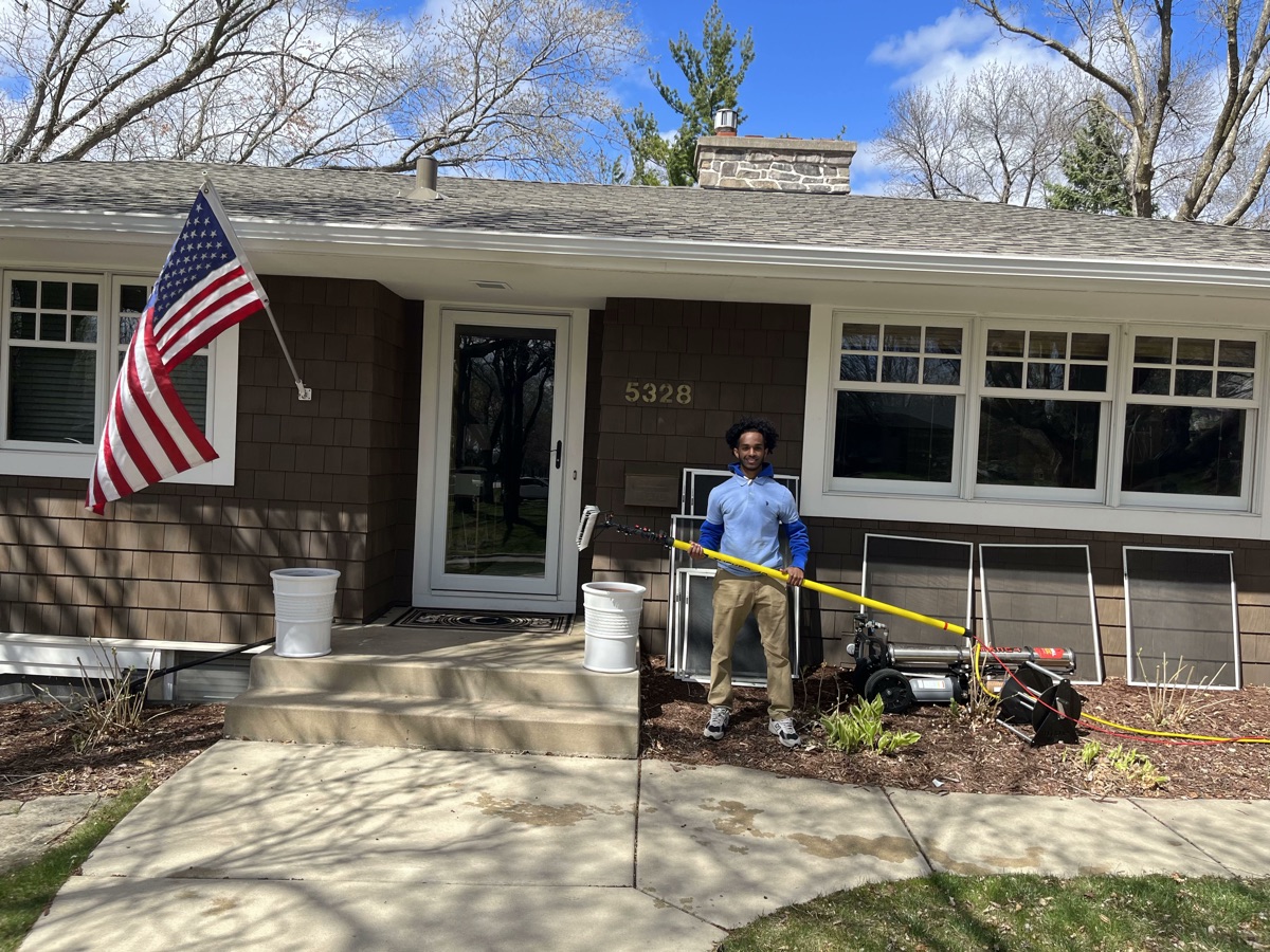 MN Window Cleaning project in the Twin Cities